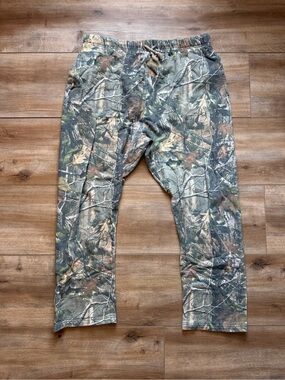 PacSun Men's Camouflage Sweatpants in Green & Brown